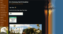 Desktop Screenshot of ozhomestay-huntinglodge.com