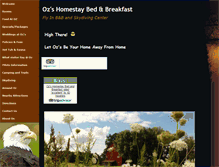 Tablet Screenshot of ozhomestay-huntinglodge.com